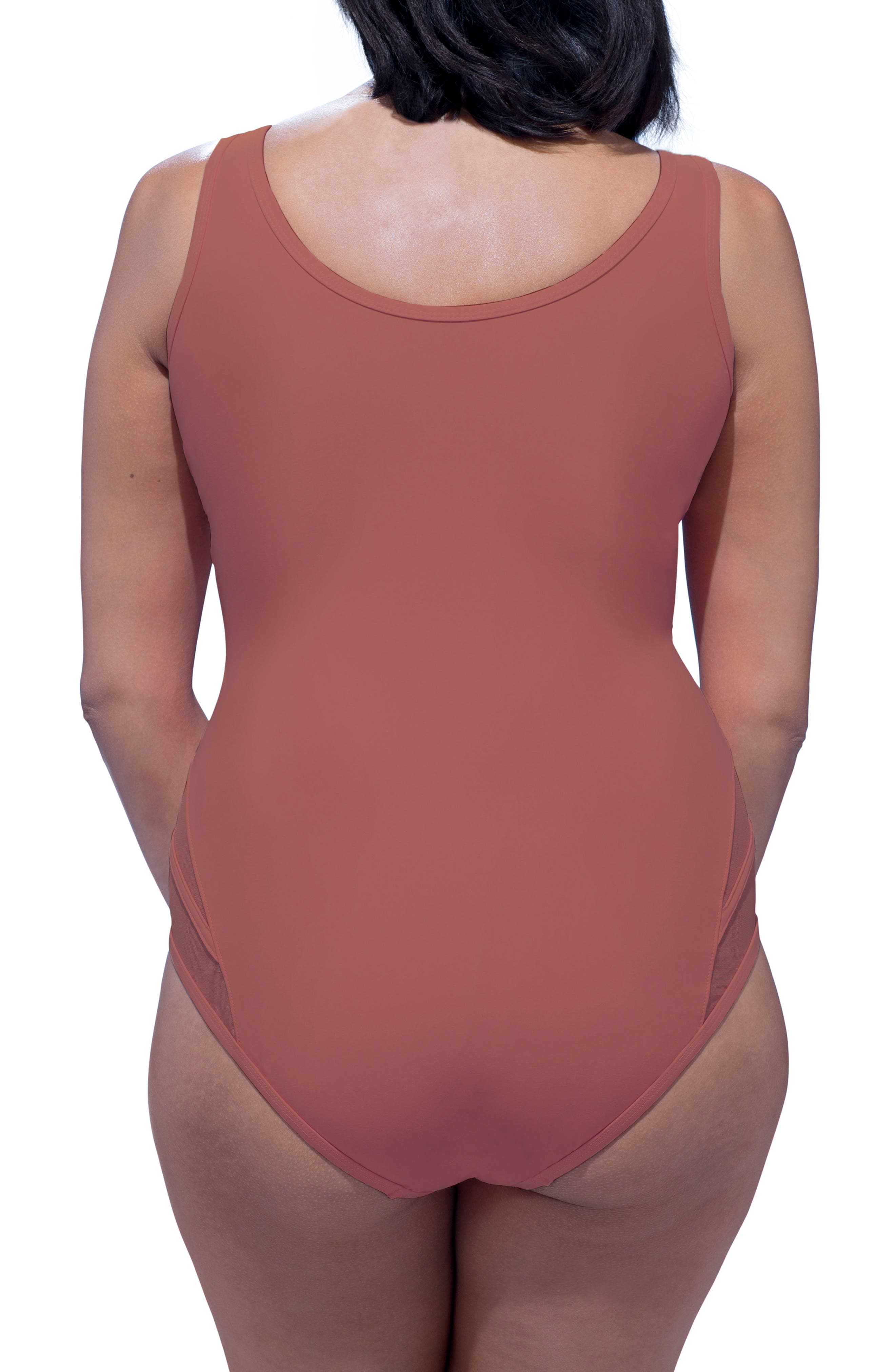 GABIFRESH,
                            Front Zip Swimsuit,
                            Alternate thumbnail 2, color,
                            930