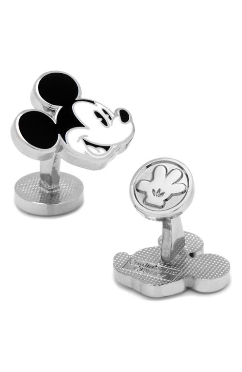 Cufflinks, Inc. Mickey Mouse Cuff Links in Black at Nordstrom