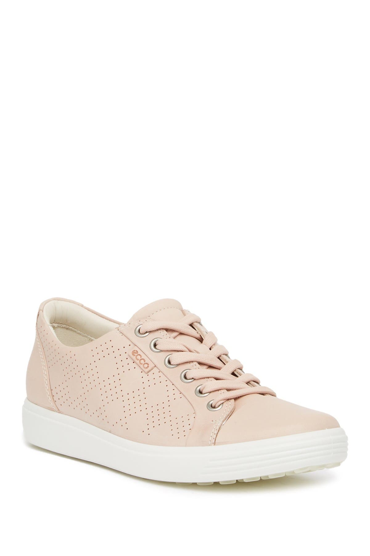 soft 7 long lace perforated sneaker