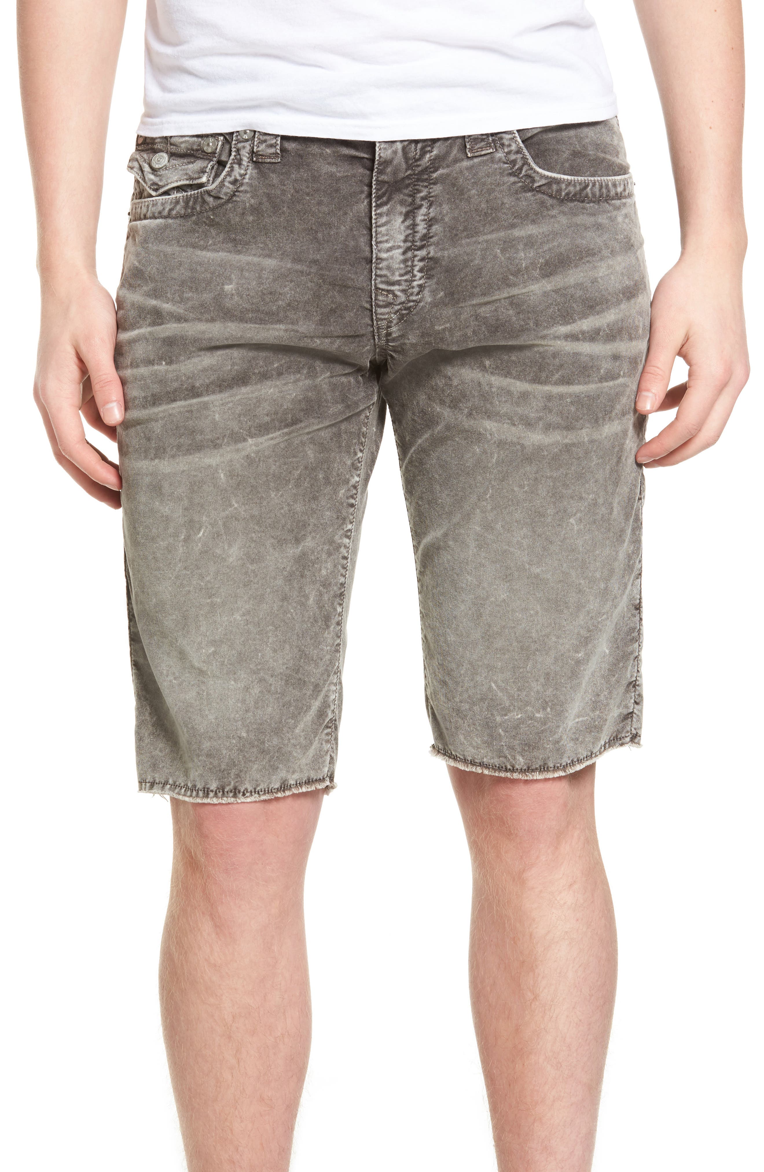true religion corduroy shorts