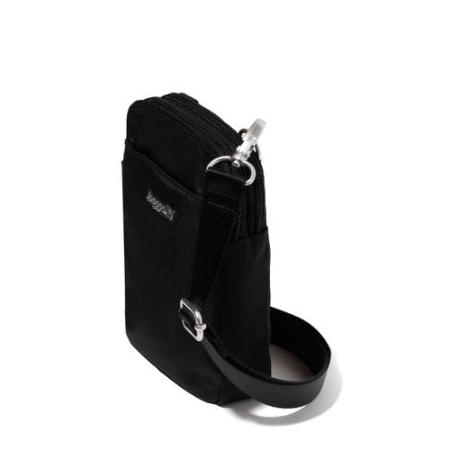 Baggallini Modern Take Two Rfid Crossbody Bag In Black