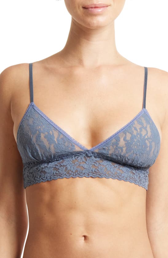 Shop Hanky Panky Signature Lace Padded Bralette In Tour Guide