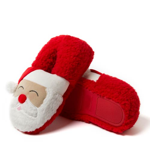 Shop Dearfoams Animal Closed Back Slipper In True Red