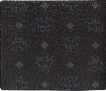 MCM Men's Visetos Monogram Flap Wallet