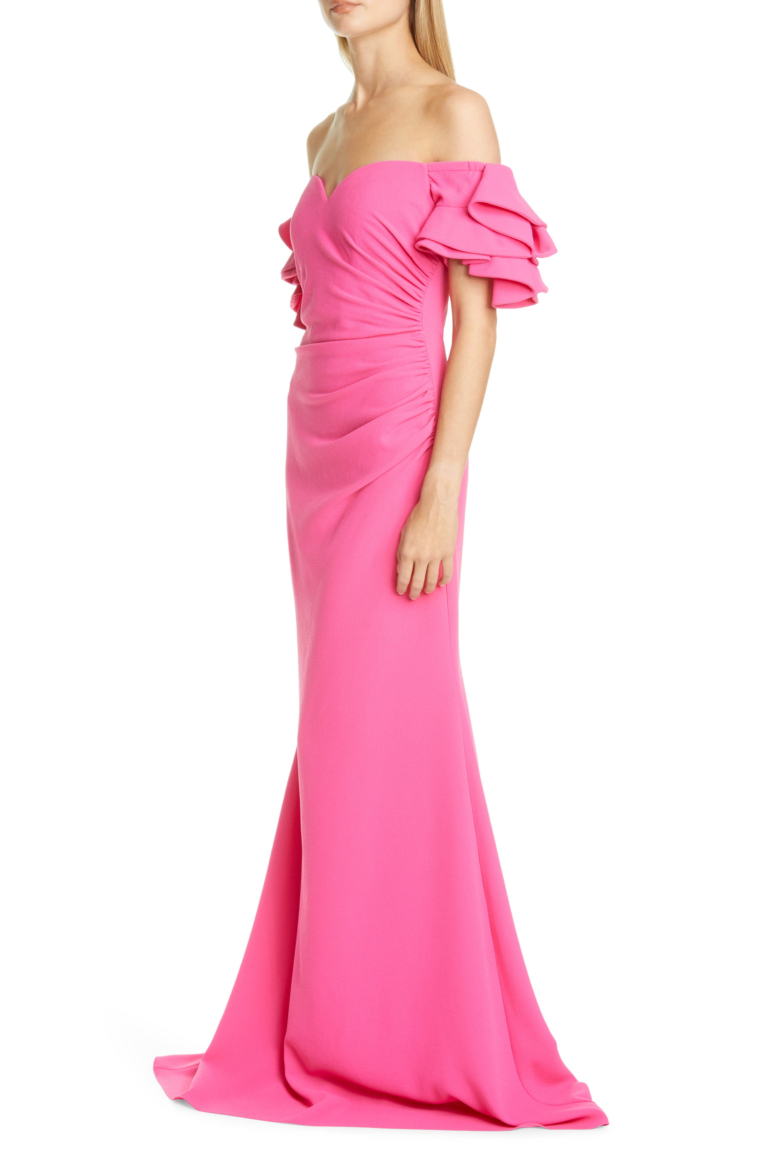 nordstrom pink gown