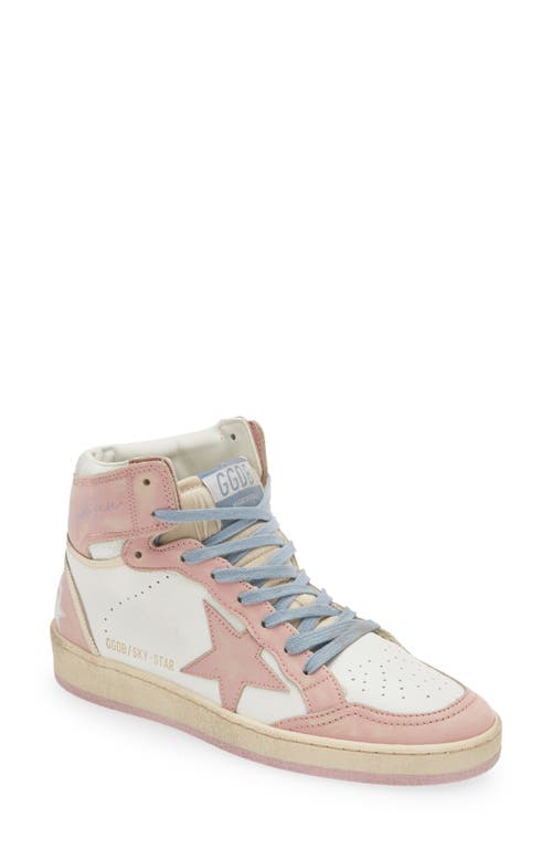 Golden Goose Sky-Star High Top Sneaker White/ at Nordstrom