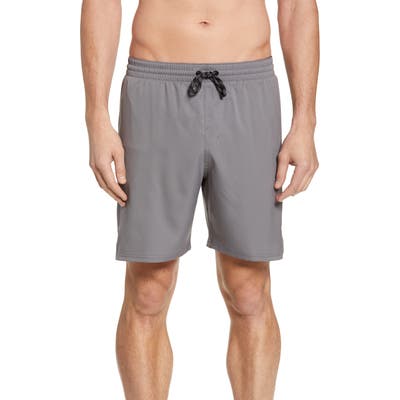Nike Solid Vital Volley Shorts Grey