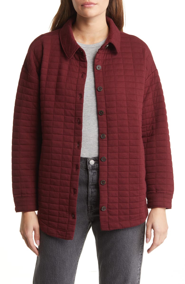 Madewell Quilted Shacket | Nordstrom