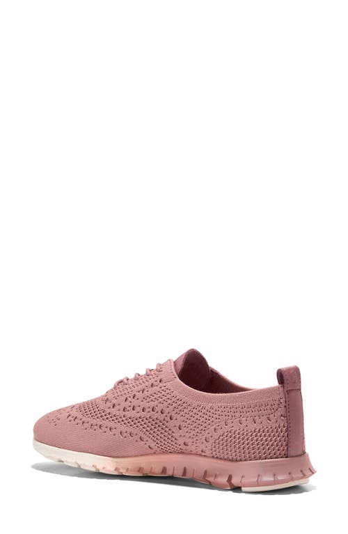 Cole Haan Zerogrand Stitchlite Oxford In Light Rose Knit