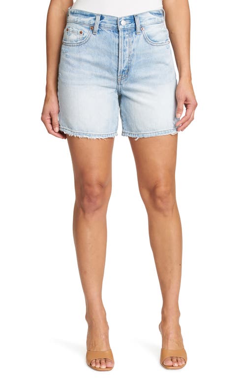 Pistola Devin Distressed High Waist Cutoff Denim Shorts in La Paz at Nordstrom, Size 26