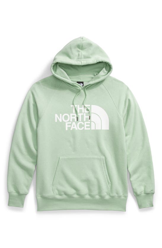 Shop The North Face Half Dome Graphic Pullover Hoodie In Misty Sage