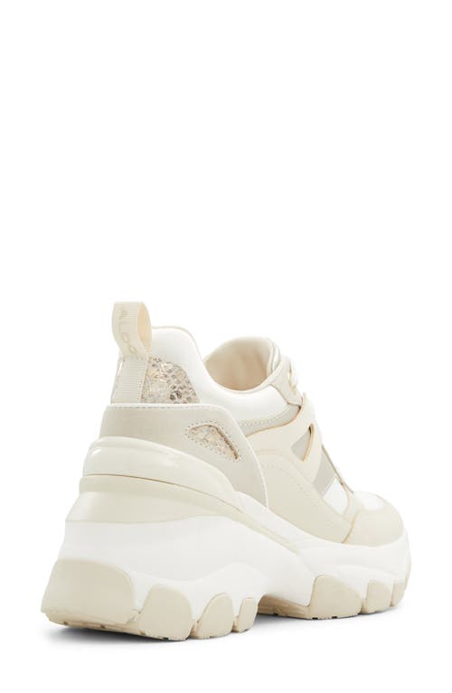 Shop Aldo Griedia High Top Sneaker In Open White