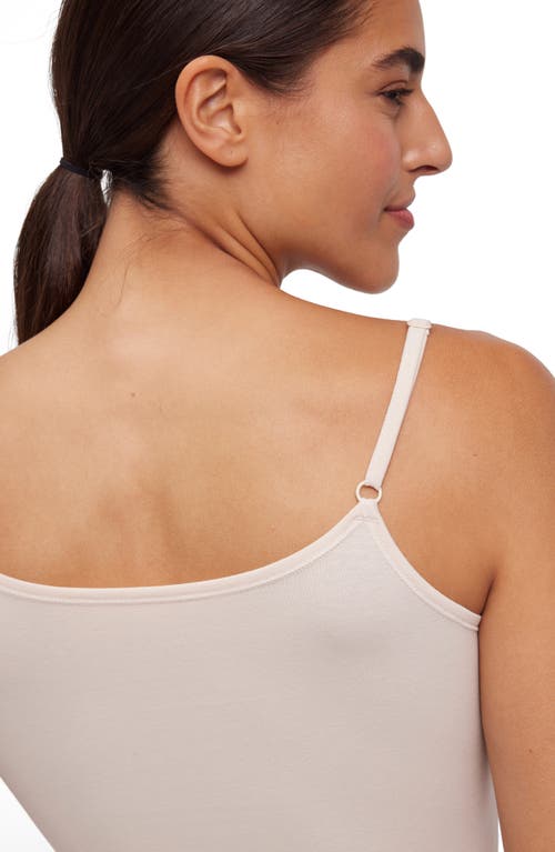 Falke Daily Climate Cotton Blend Camisole In Oatmeal
