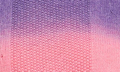 English Factory Ombré Sweater In Purple/orange