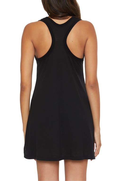 Shop Becca Beach Date Cover-up Dress In Black