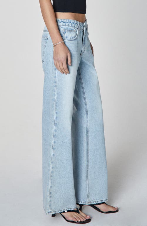 Unpublished Jody Avid Flare Jeans In Light Blue