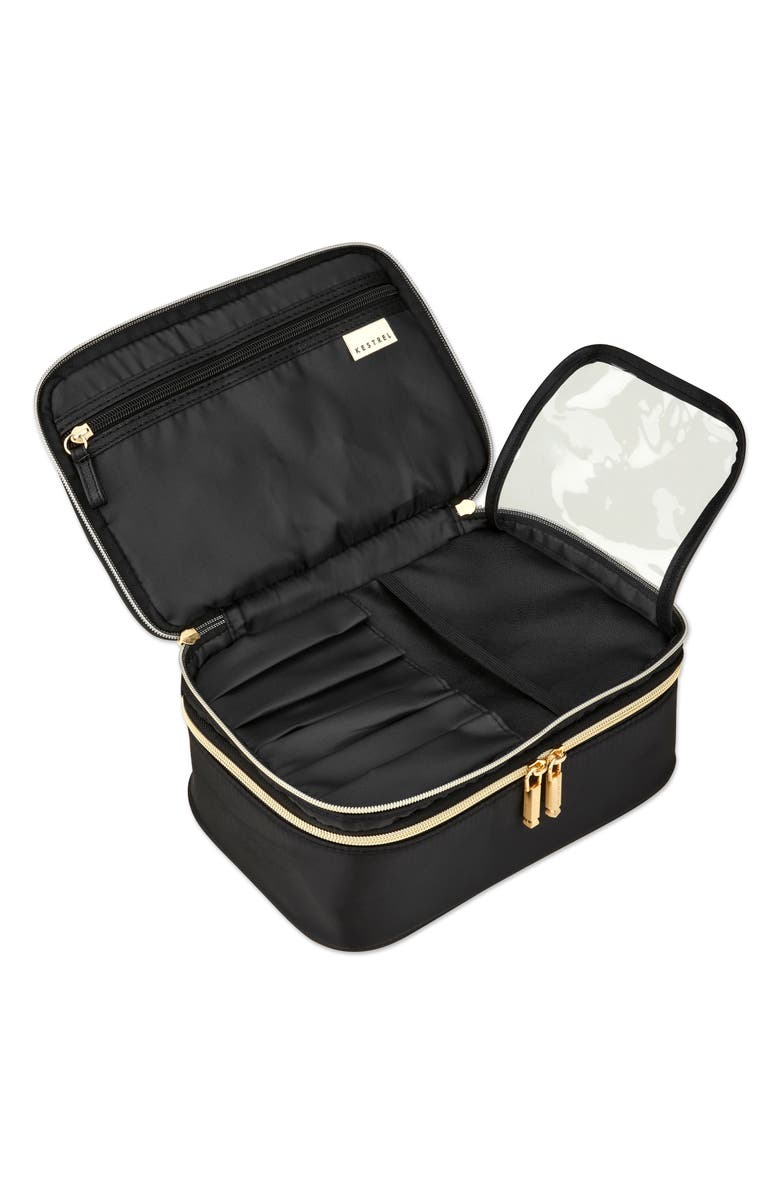 KESTREL Double Zip Train Case Black Nordstromrack