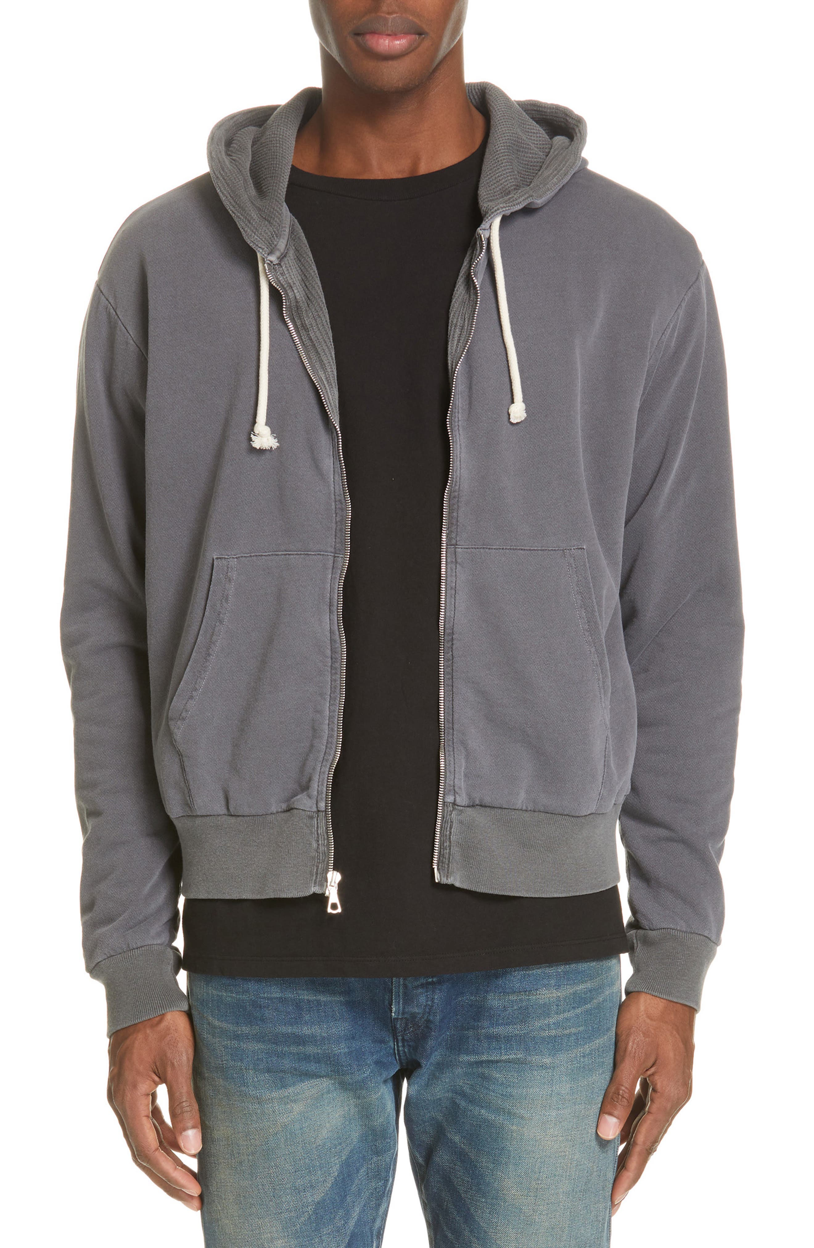 john elliott thermal lined hoodie