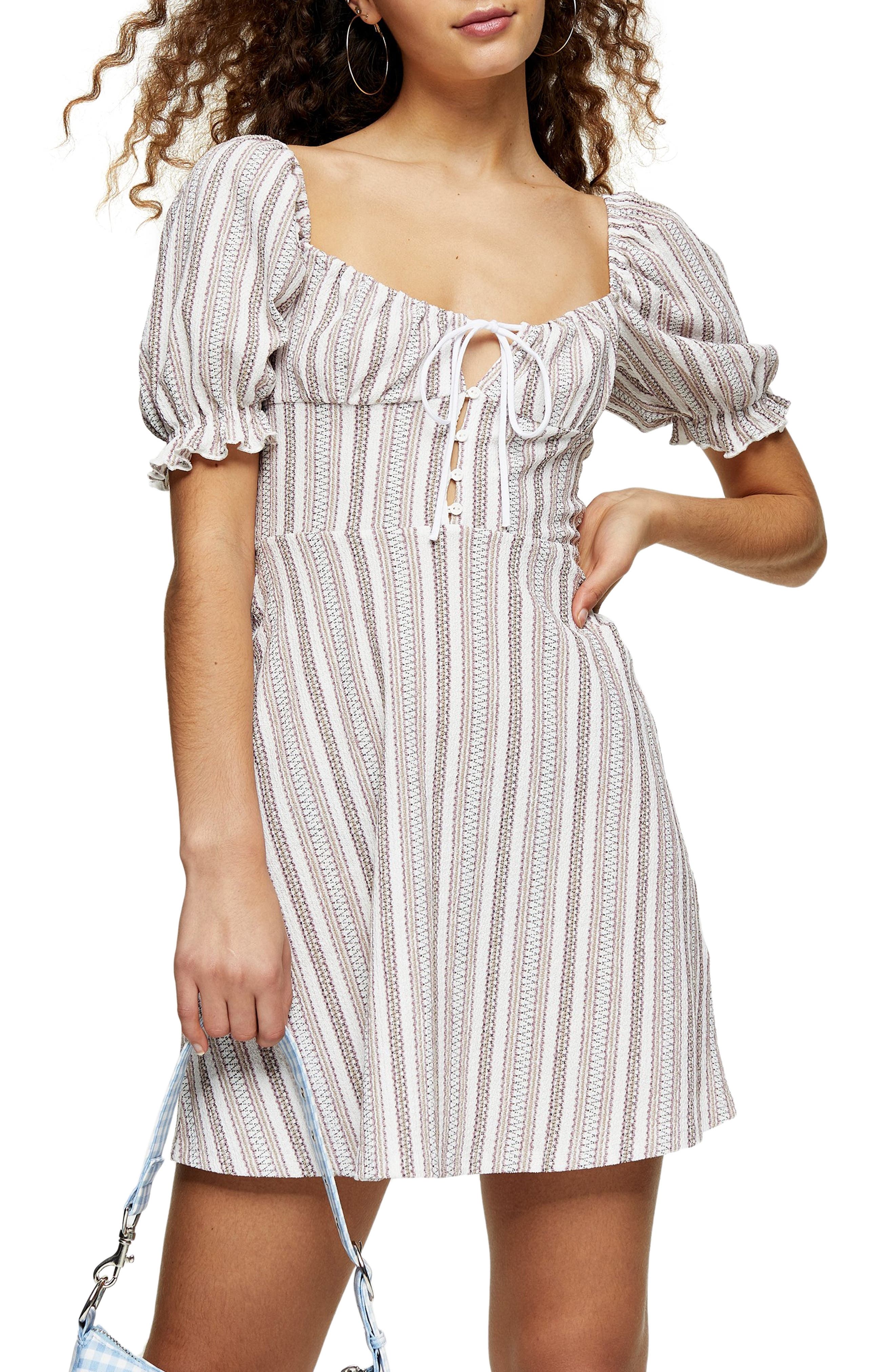 topshop stripe dress
