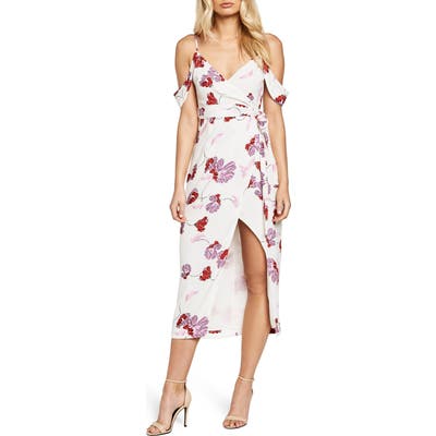 Bardot Floral Midi Dress