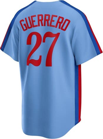 Nike Men's Light Blue Montreal Expos Road Cooperstown Collection Team Jersey