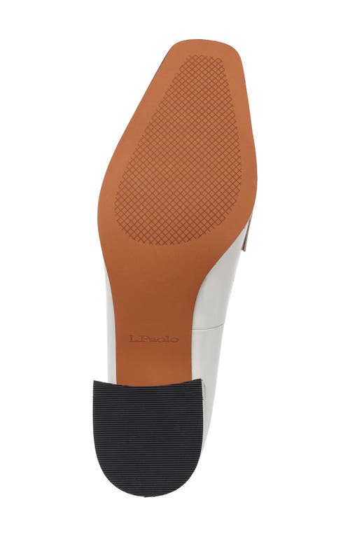 Linea Paolo Miramar Penny Loafer Pump In Dove