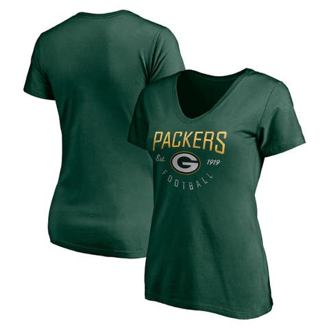 Green Bay Packers Nike Tri-Blend Circle Logo T-Shirt at the Packers Pro Shop