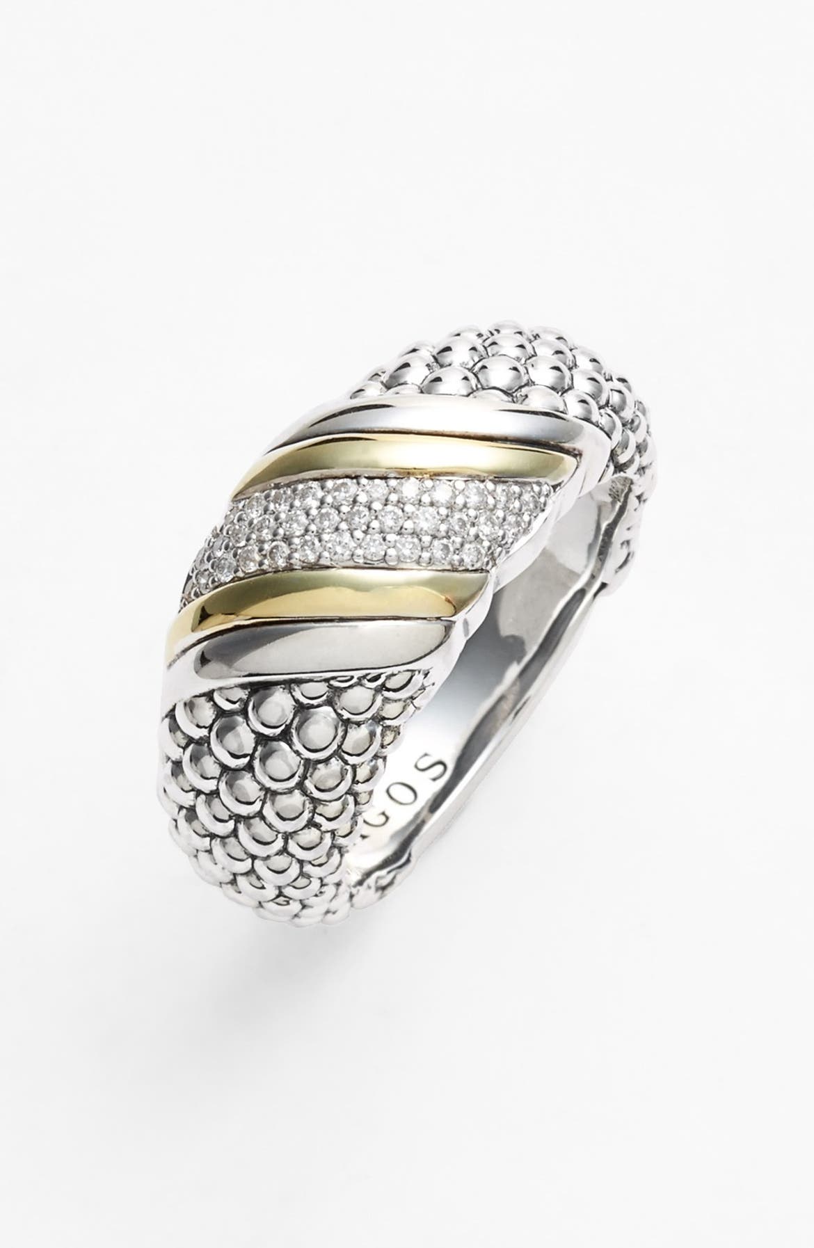 LAGOS Diamond & Caviar Ring (Nordstrom Exclusive) Nordstrom