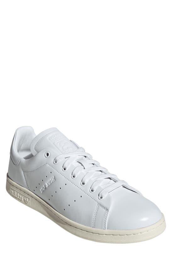 Shop Adidas Originals Stan Smith Lux Sneaker In White/ White/ Off White