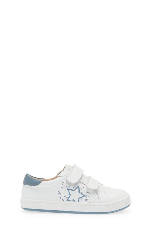 Shop Old Soles Kids' Splash Sneaker In Snow/indigo/indigo Sole