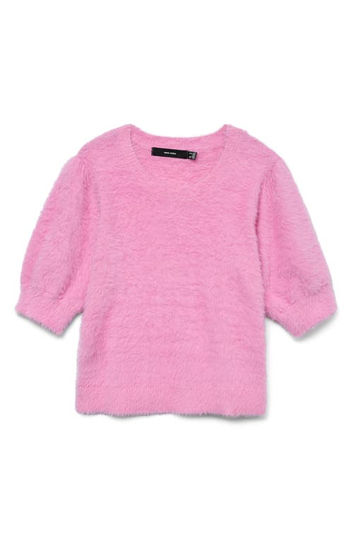 VERO MODA VERO MODA ALINA FUZZY ELBOW SLEEVE SWEATER 