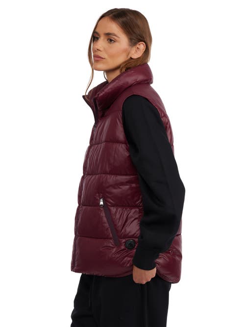 Pajar Felicity Ladies 3m Thinsulate Vest In Ox Blood