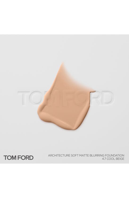 Shop Tom Ford Architecture Soft Matte Foundation In 4.7 Cool Beige