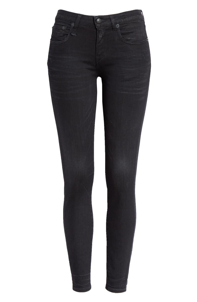R13 Alison Skinny Jeans, Alternate, color, 
