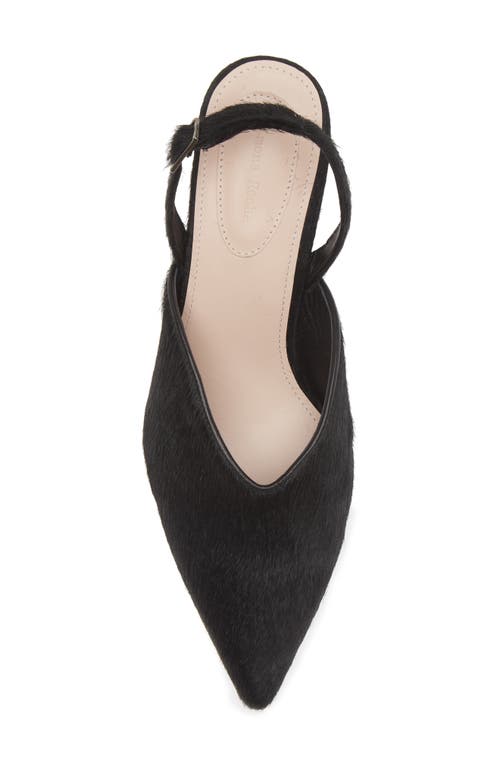 Shop Simone Rocha Pointed Toe Slingback Pump In Black