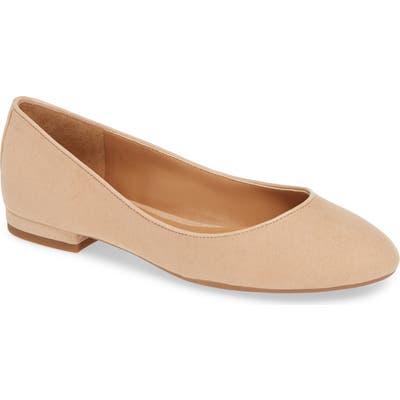 Jessica Simpson Garcelle Skimmer Flat- Beige
