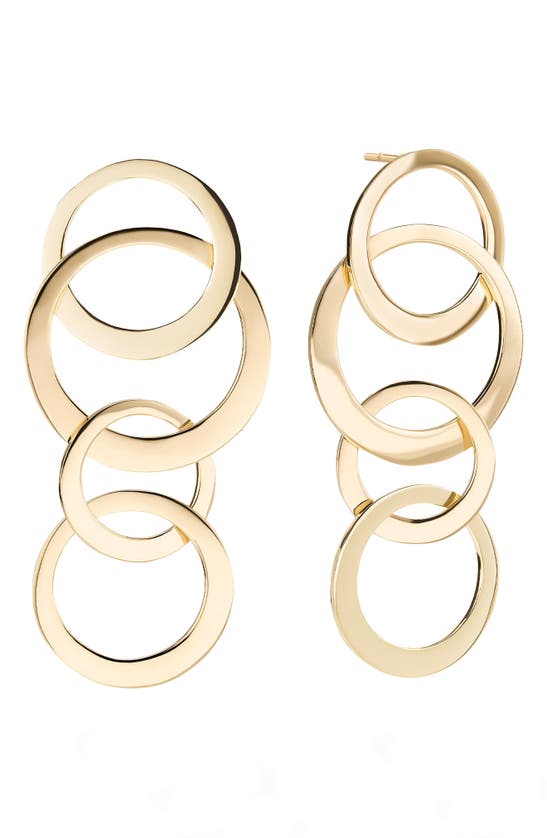 Lana Bond Cusp Linear Drop Earrings In Gold