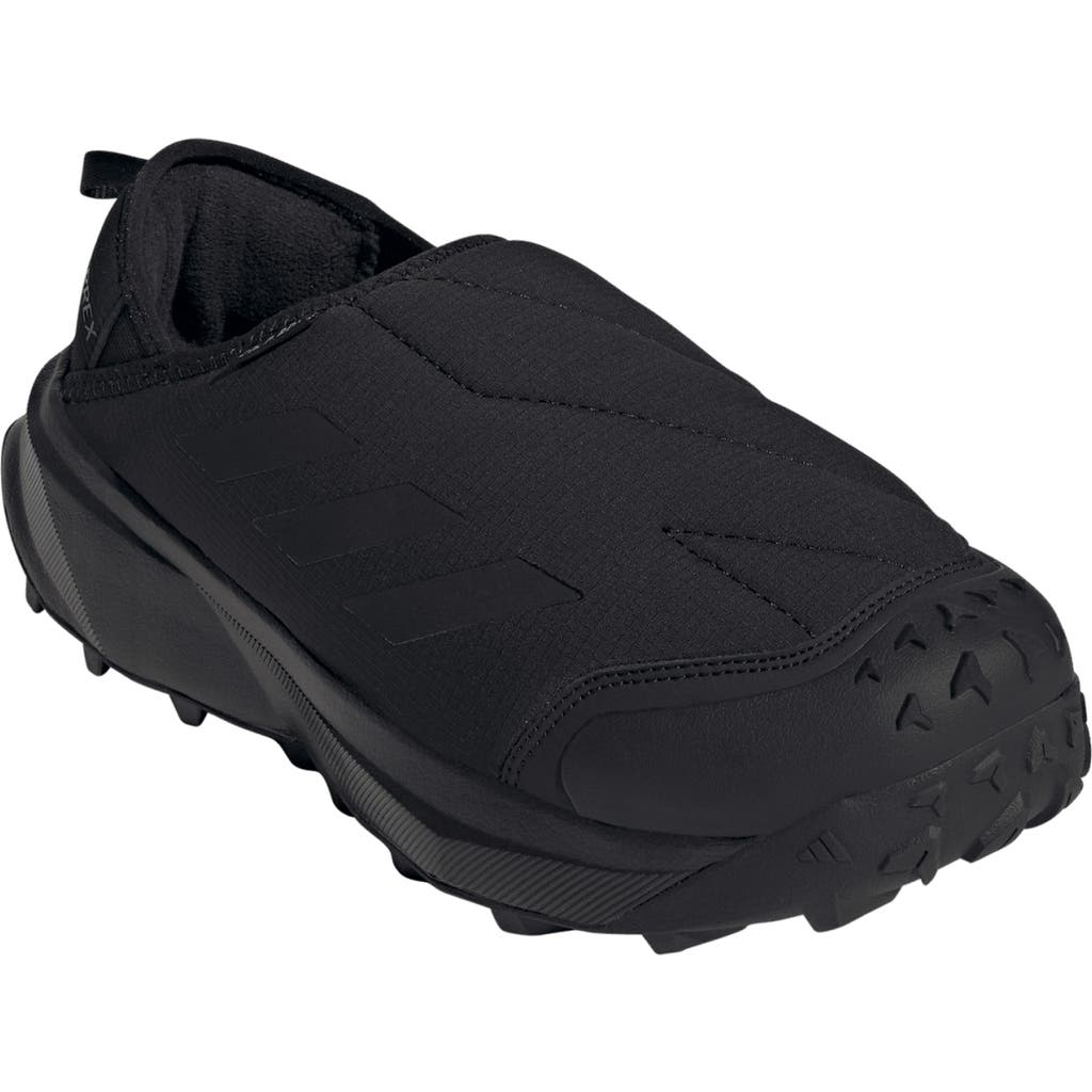 Adidas Originals Adidas Gender Inclusive Terrex Winter Cold.rdy Slip-on Hiking Shoe In Black/black/grey 4