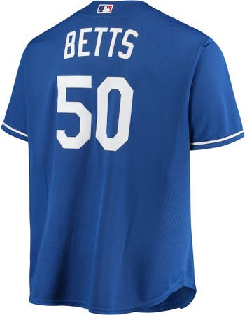 MAJESTIC Men's Majestic Mookie Betts Royal Los Angeles Dodgers Big & Tall  Replica Player Jersey