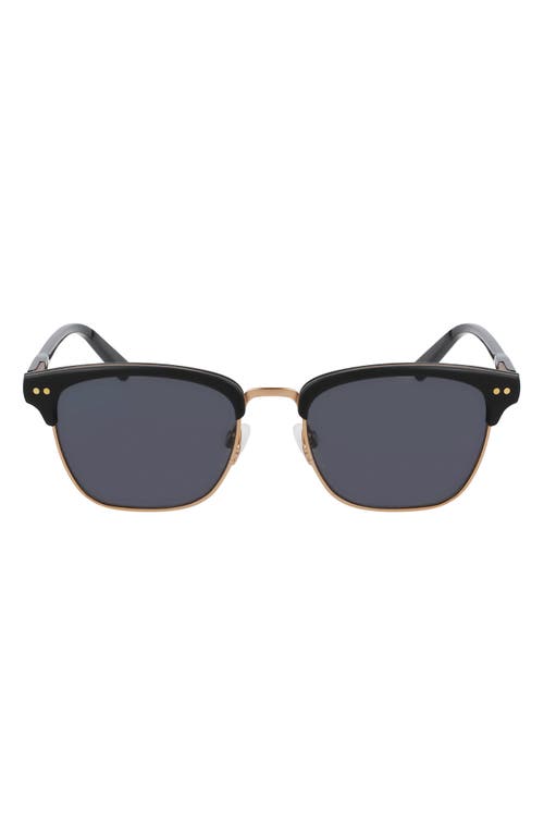 Runwell 52mm Square Sunglasses in Matte Black