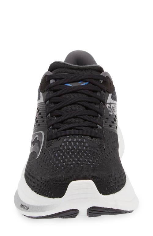 Saucony Round-head Sneakers In Black/white