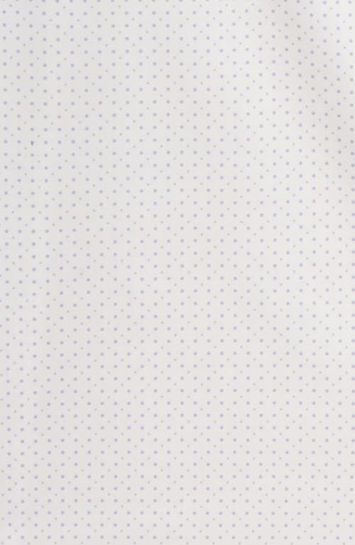 Shop Tallia Kids' Polka Dot Dress Shirt In White/lavender