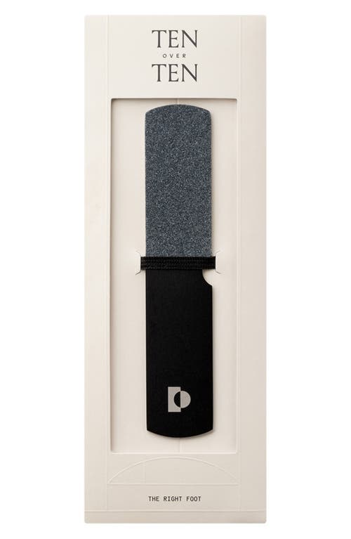 Tenoverten The Right Foot Foot File In No Color