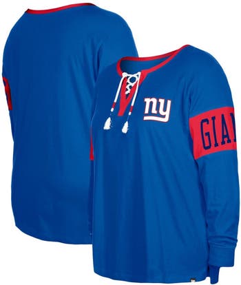 New York Giants Fanatics Branded Women's Shine Time V-Neck T-Shirt