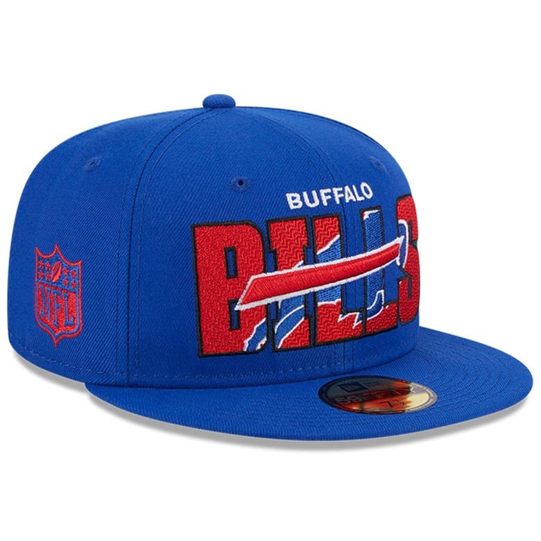 New Era Men's Buffalo Bills Royal 59Fifity Logo Fitted Hat