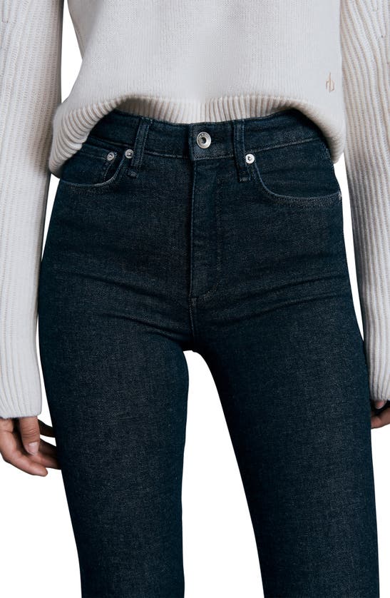 Rag & Bone Nina High Waist Skinny Jeans In Brtrinse