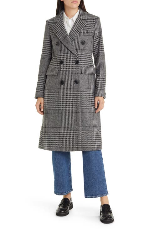 Women's Plaid Coats & Jackets