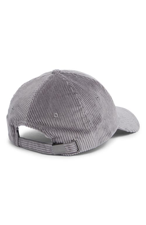 Calvin Klein Ck Corduroy Baseball Cap<br /> In 020 Grey
