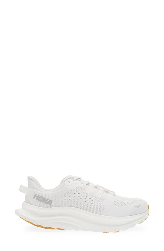 Hoka Women's Kawana 2 Low Top Trainer Sneakers In White / Nimbus Cloud