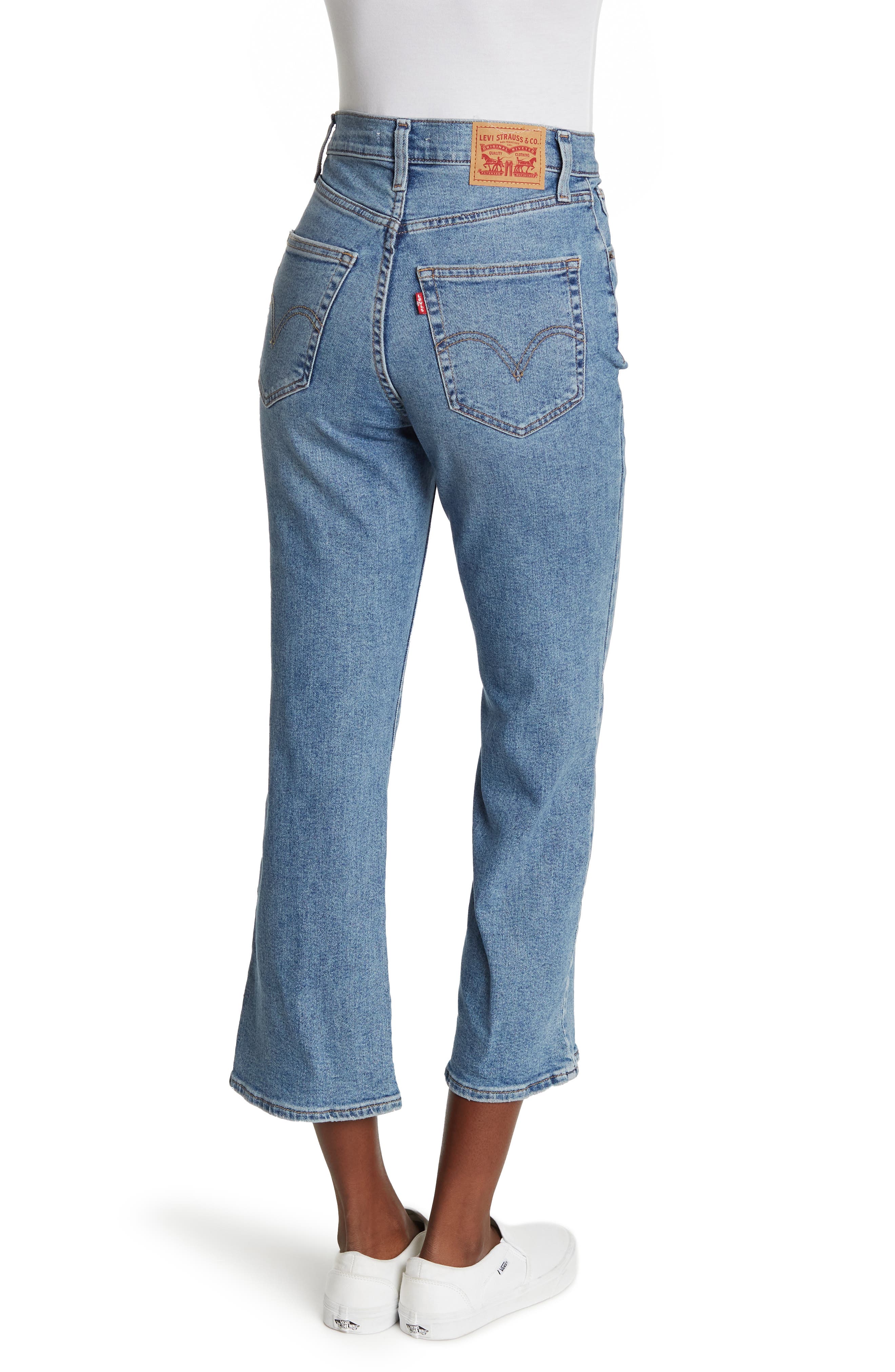 high rise flare levis